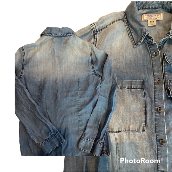 GUESS DENIM SHIRT - Picture 3 of 6